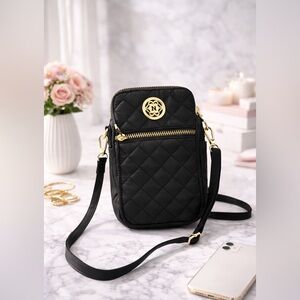Nanette LePore Quilted  Phone Crossbody Convertible to Belt Bag Like New